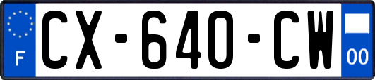 CX-640-CW