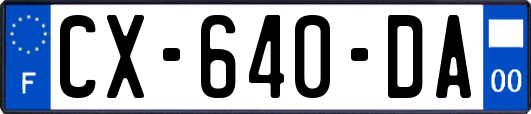 CX-640-DA