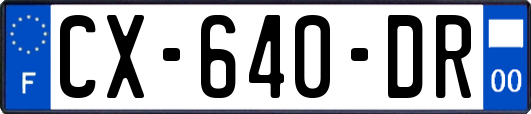 CX-640-DR