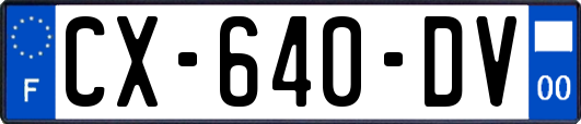 CX-640-DV