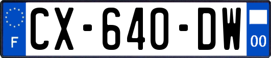 CX-640-DW