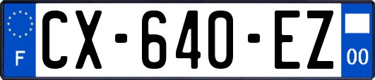 CX-640-EZ