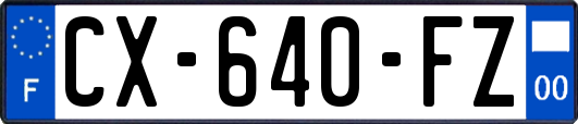 CX-640-FZ