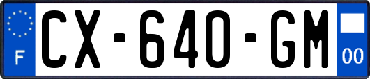 CX-640-GM