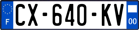 CX-640-KV