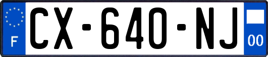 CX-640-NJ