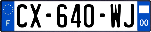 CX-640-WJ