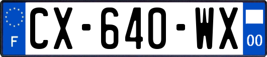 CX-640-WX