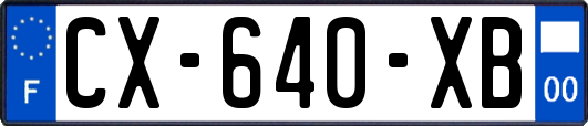 CX-640-XB