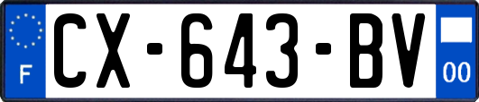 CX-643-BV