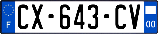 CX-643-CV