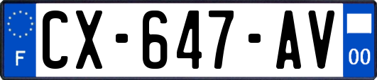 CX-647-AV