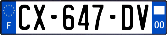 CX-647-DV