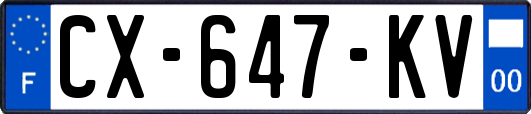 CX-647-KV