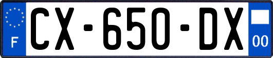 CX-650-DX