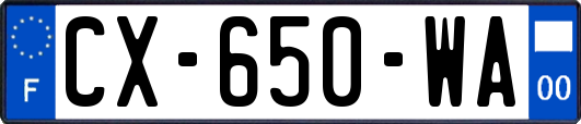 CX-650-WA