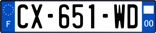 CX-651-WD