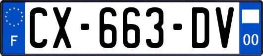 CX-663-DV