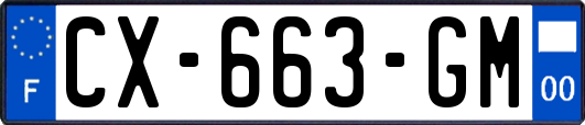 CX-663-GM