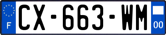 CX-663-WM