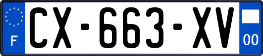 CX-663-XV