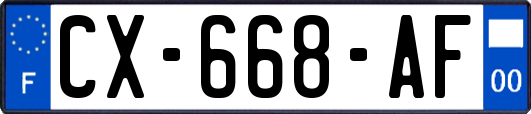 CX-668-AF