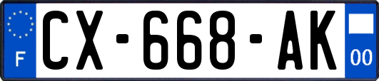 CX-668-AK