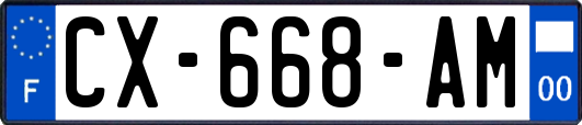 CX-668-AM