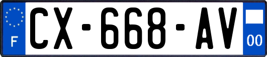 CX-668-AV