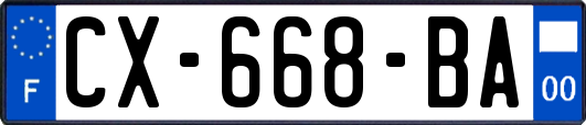 CX-668-BA