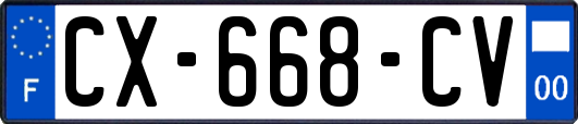 CX-668-CV