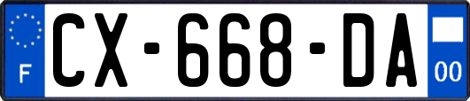 CX-668-DA