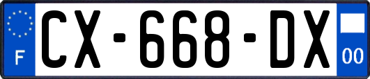 CX-668-DX