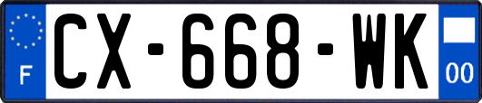 CX-668-WK