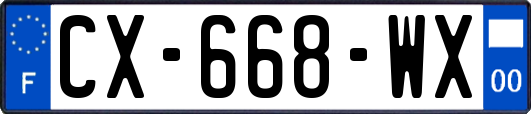 CX-668-WX