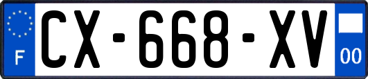 CX-668-XV