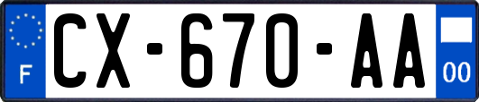 CX-670-AA