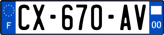 CX-670-AV