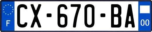 CX-670-BA