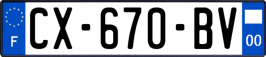 CX-670-BV