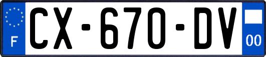 CX-670-DV