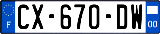 CX-670-DW