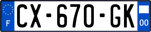 CX-670-GK