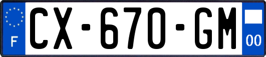 CX-670-GM