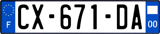 CX-671-DA