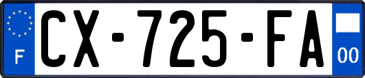 CX-725-FA