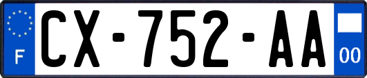 CX-752-AA