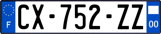 CX-752-ZZ