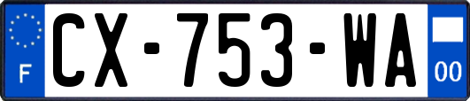 CX-753-WA