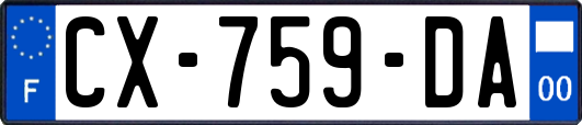 CX-759-DA